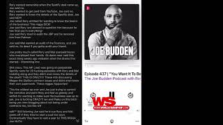 Did His Homies Dirty: Joe Budden Violates Rory & Mal On His Podcast.. [Audio]