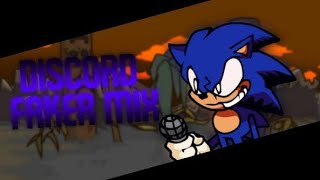 FNF vs Sonic.EXE - FAKER (Discord Fanmade Mix) - But i made FLM for it