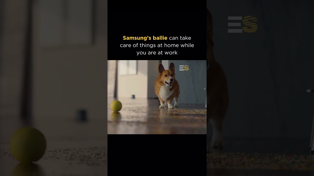 Samsung Ballie takes care of all of your chores at home