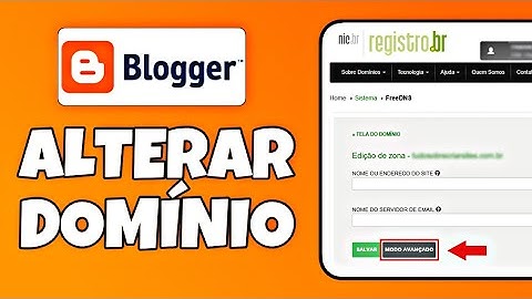 COMO CONFIGURAR UM DOMÍNIO PERSONALIZADO NO BLOGGER