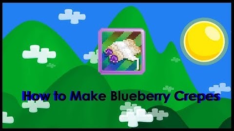 How to cook Berry Crepes in Growtopia 2023
