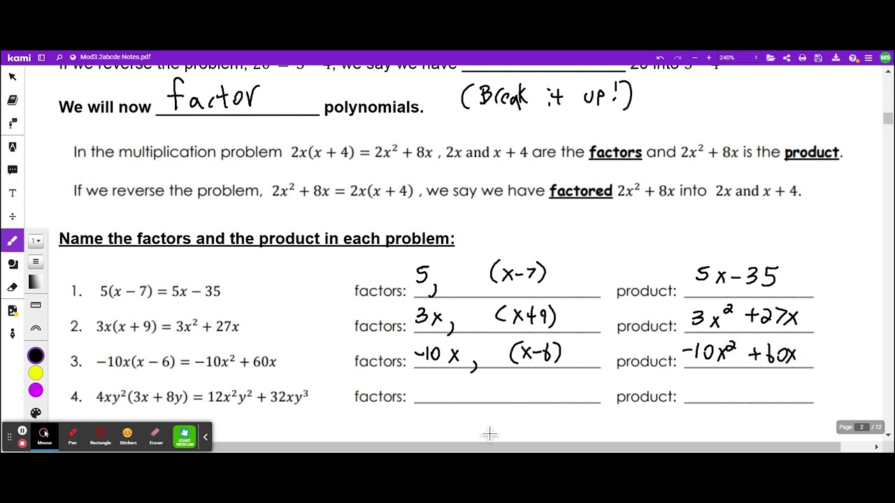 Finding The Greatest Common Factor Of Polynomials YouTube greatest-common-factor-gcf-of-polynomials-worksheets-worksheets-library
