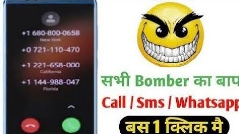 Android Call Bomber: How To Make Thousands Of Free Calls & SMS! How to use the Call bombing service