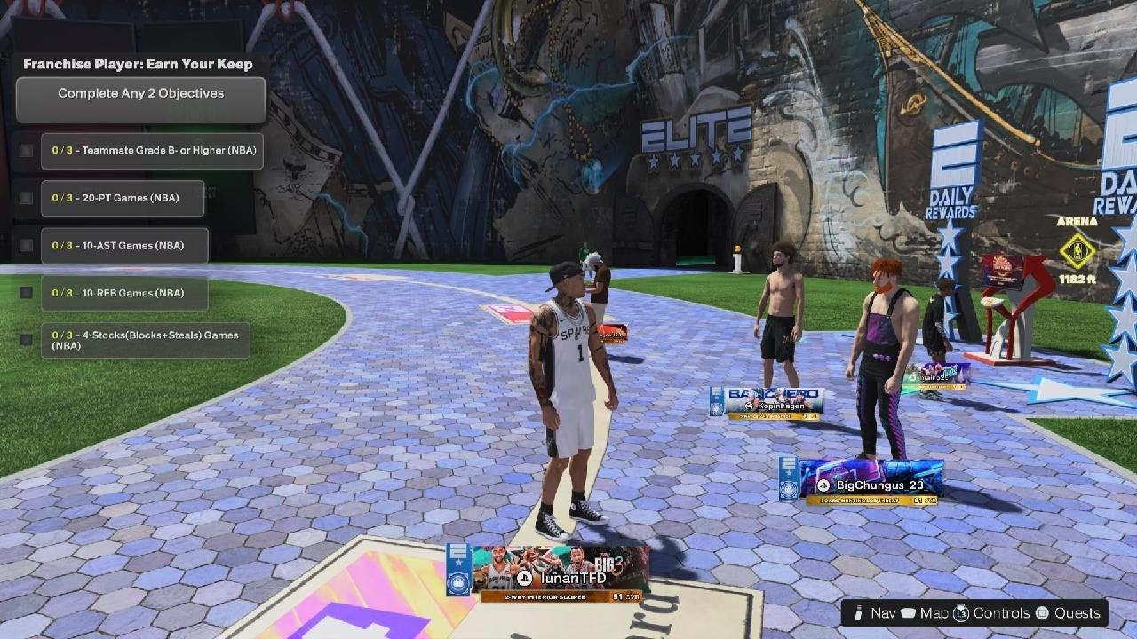 Big Chungus in NBA 2K25 - YouTube