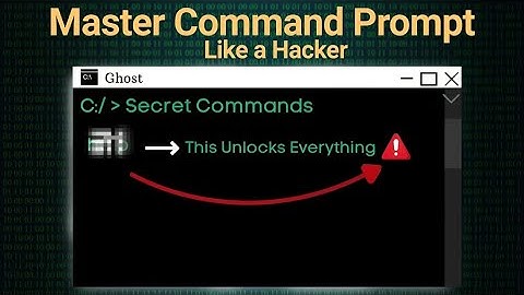 Master CMD Like a Hacker ⚡ | Part 2 Commands You Didn’t Know!
