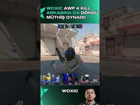 WOXIC AWP 4 KILL ARKASINA DA DÖNDÜ MÜTHİŞ OYNADI! 🔥#forzaurora #cs2 #xantares #gaming