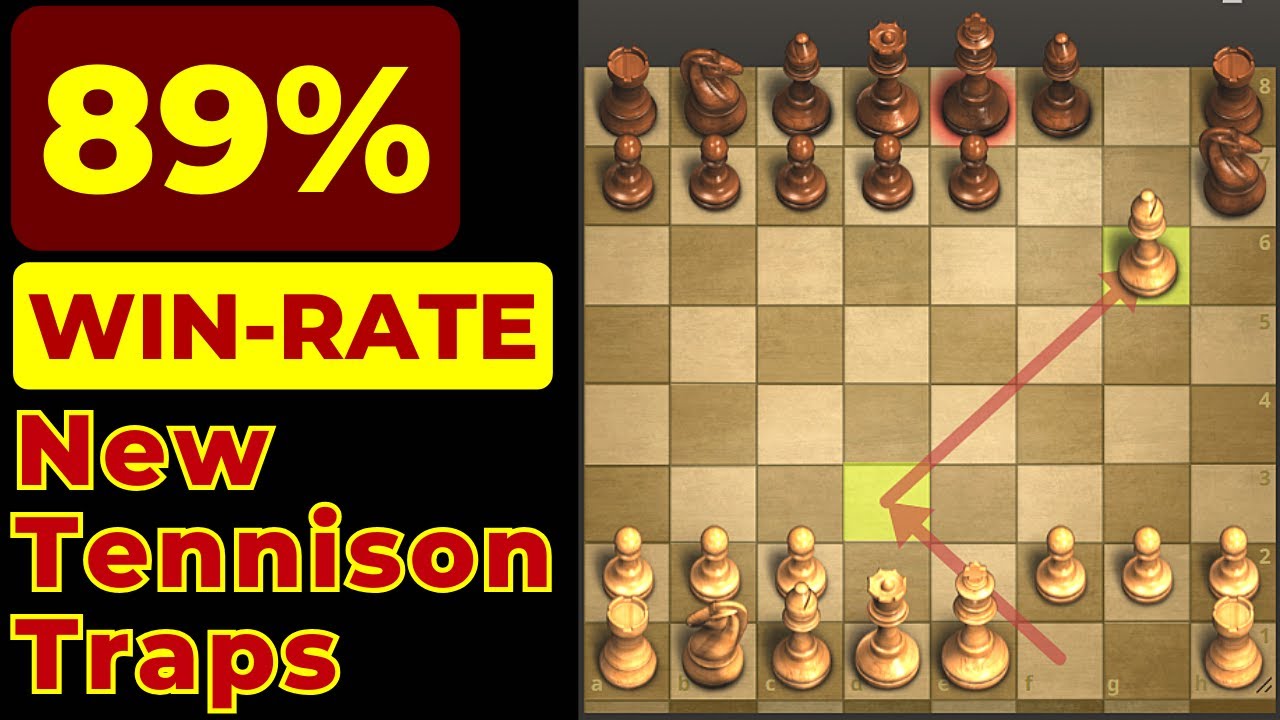 Learn The Tennison Gambit in Chess! #chess #chesstok #TennisonGambit #