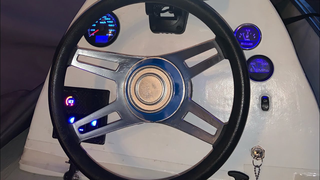 Paint steering wheel of the boat YouTube