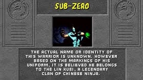 Mortal Kombat (Arcade) Sub Zero Gameplay on Very Hard no Continues