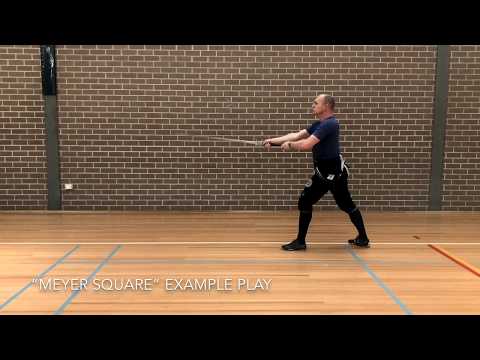 Meyer Longsword Play: "Attacking the Openings"