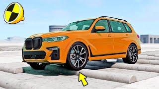 BMW X7 M50i - Satisfying Cars Suspension Test ✅ BeamNG.Drive