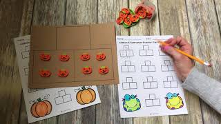 Addition Practice using the Part Part Whole Strategy