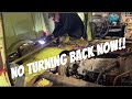 CUTTING the Crew Cab!!! GIANT HOLE!!!!