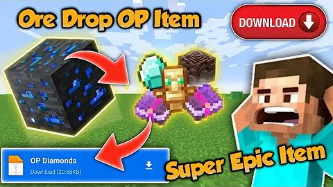 How To Download Minecraft But, Ores Drop OP Item In Minecraft| MCPE | Full Installation||