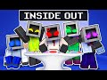 Teevee has inside out emotions in minecraft