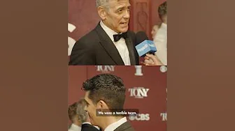George Clooney Is Back in His Silver Fox Era – And Reacts to Tony Losses