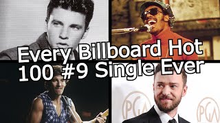 Every Billboard Hot 100 #9 Single Ever (1958-2023)