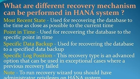 Latest SAP HANA Interview Questions and Answers for freshers and experienced– Part 4