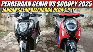 HONDA SCOOPY ENERGETIC 2025 VS GENIO 2025 BEDA 2 JUTAAN!! PILIH MANA??