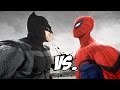 BATMAN vs SPIDERMAN - Epic Superheroes Battle