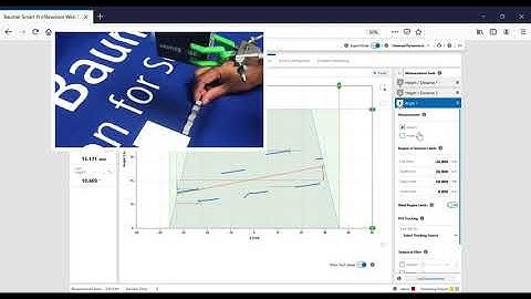 Baumer OXM Quick Demo - Stepped heights