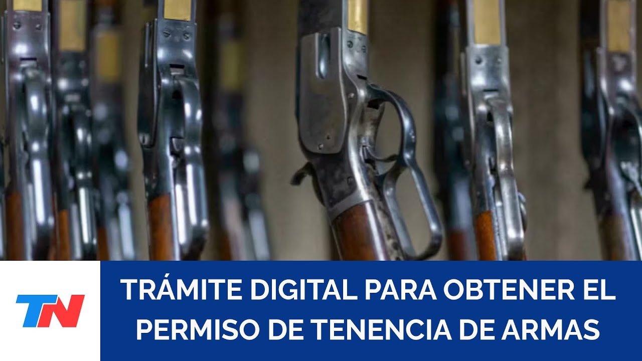 El Gobierno implementó un trámite digital para agilizar el permiso de tenencia de armas