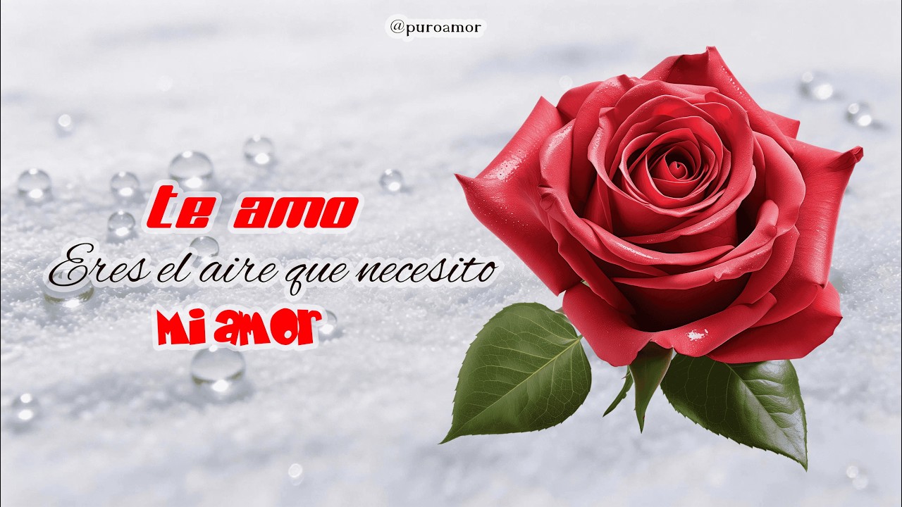 Te amo tanto como el aire