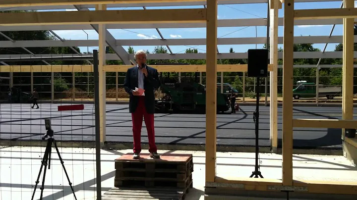 Richtfest Tennishalle Elvira & Christof Haubold, 1...
