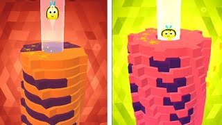 Drop Stack Ball android game - mobile gameplay screenshot 3
