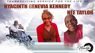 ✨ Celebration of Life | Hyacinth Genevia Kennedy Née Taylor🕊️🌸 | NEWLIFE STUDIOS 🎥