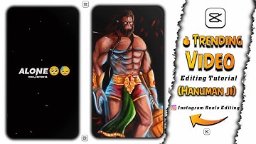 🔥Trending Video Editing Tutorial (Hanuman ji) In Capcut |Instagram Reel Editing 2023@hirencreation.