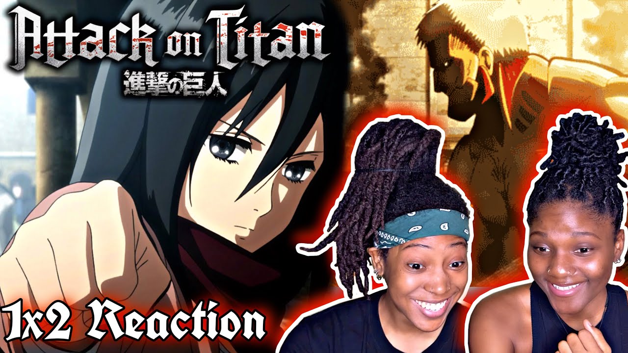 Attack on Titan 1x2 REACTION
