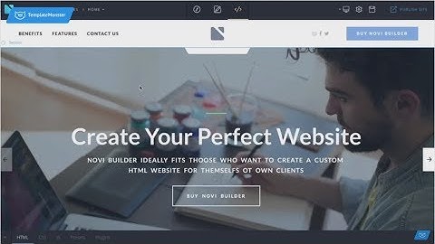 Novi - Add Visual HTML Website Editor (Offer)