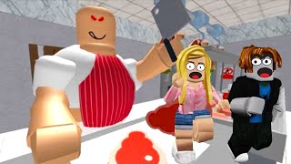 Roblox Escape the EVIL Butcher Shop!! (Brother and Sister)