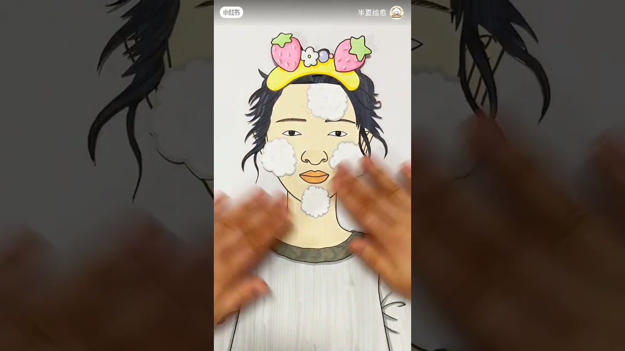 Old women undergoes a dramatic transformation into a modern Chinese beauty.