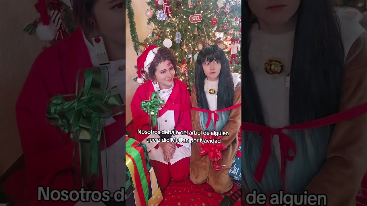 Santa les cumplió su deseo #muitan #kny #cosplay
