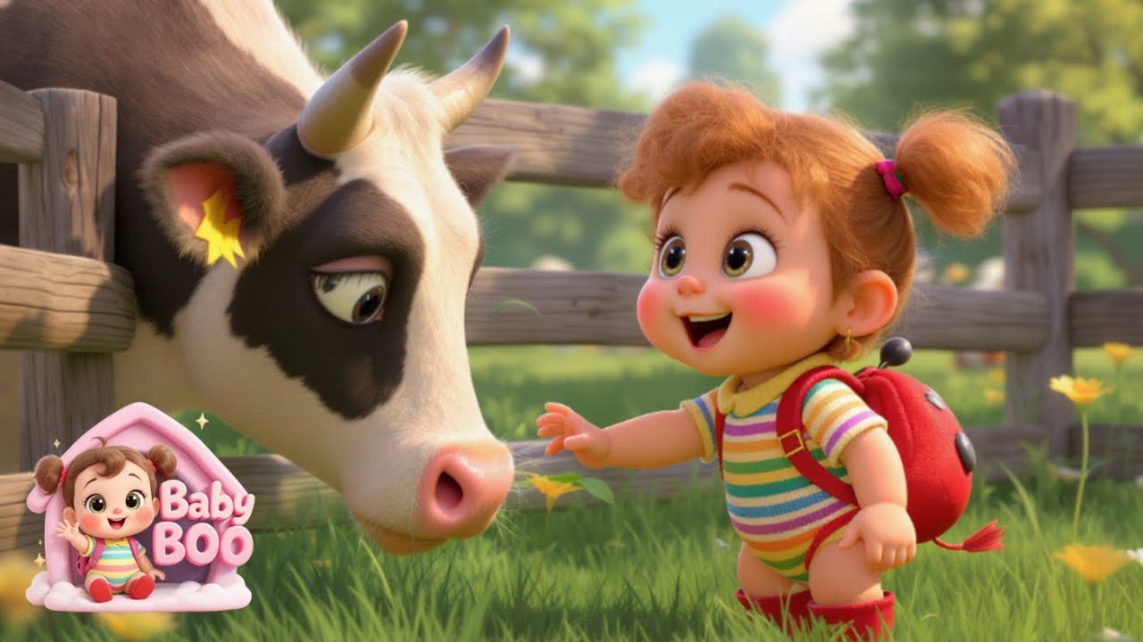 Baby Boo’s Big Walking Adventure 🌈 | Learn Colors, Animals & Shapes ...