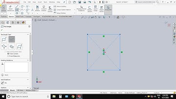 How to use linear command un Solidworks