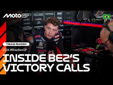 Bez &amp; Aprilia's team radio strategy calls revealed! 📻 | 2026 Brazilian GP