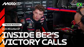 Bez & Aprilias Team Radio Strategy Calls Revealed 2026 Brazilian Gp