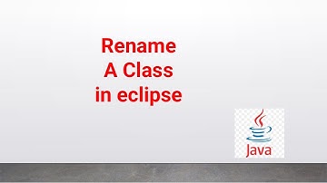 How to rename Class name in eclipse #youtube #viralvideo #rename #javaprogramminglanguage