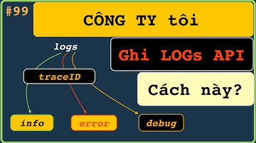 Tại sao CÔNG TY lại ghi LOGs Backend API theo cách này? Với chuyên nghiệp thì thế nào?