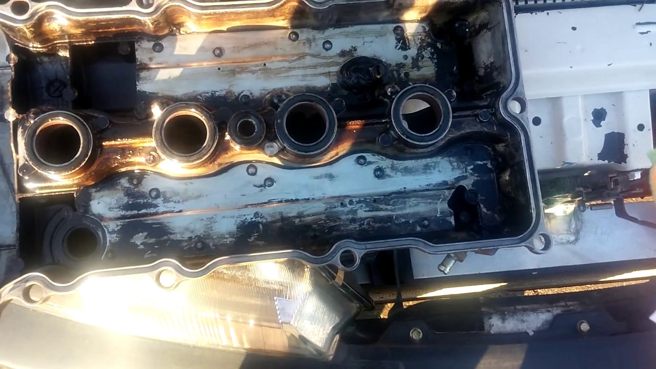 Sr20det valve cover gasket part 2 YouTube
