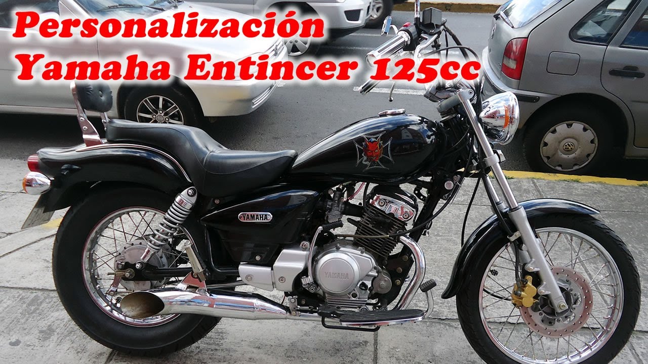 Custom Yamaha Entincer 125cc - YouTube