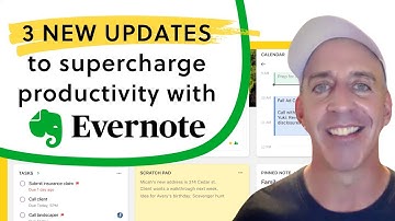 3 NEW updates to supercharge productivity with Evernote!