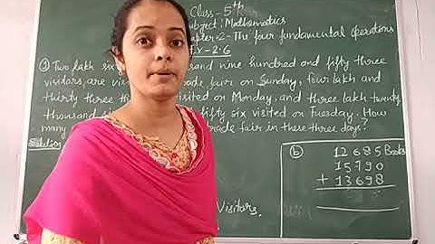 Class-5 Mathematics Chapter-2 Exercise-2.6 By Bharti Singh