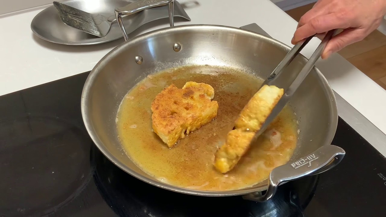 How to make Cauliflower Burger/برگر گلپی مزه دار