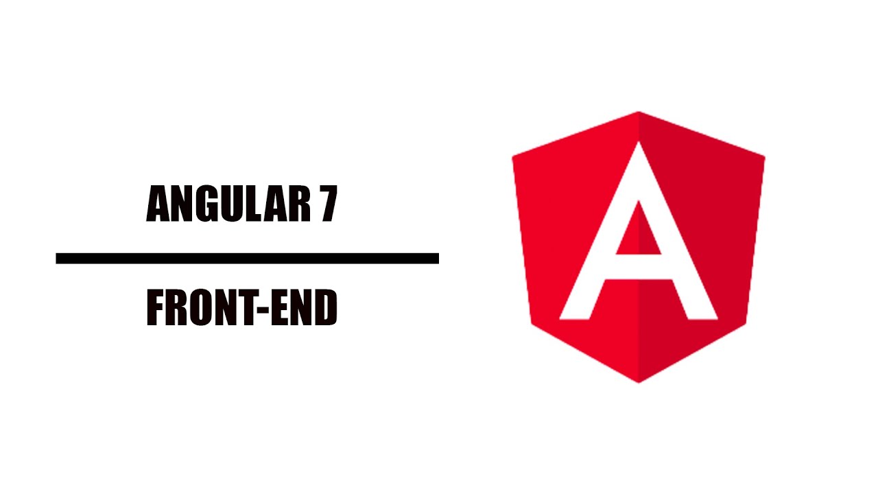 Angular 7 Front End - #1 [Initial Setup] - YouTube