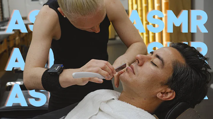 Another Relaxing Shave from Female Barber | Best B...