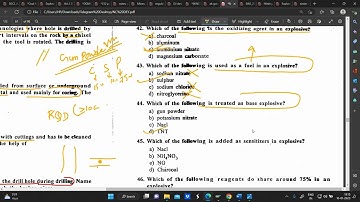 MCL/NCL MS/MCQ part 28/ live class/ blasting mcq/CMR 2017 @call 7004481782